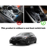 For Toyota Camry SE LE TRD 2018-2024 Wood Gear Shift Box Cup Holder Cover