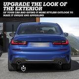 x xotic tech JDM Devil Shaped Tsurikawa Subway Train Bus Handle Straps Drift Charm Rear Bumper Warning Loops Ring for Cars, SUV Interior Exterior Decoration