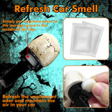 Skull Car Air Fresheners Vent Clips for Halloween Car Interior Decorations