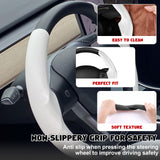 Steering Wheel Grip Cover Molding Trim For Tesla Model 3 2017-2023 Model Y 2020+