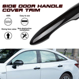 Glossy Black Door Handle Bowl Cover Trim Decor Kit For Toyota Camry 2018-2026