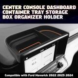 Car Behind Dashboard Screen Storage Organizer Tray For Ford Maverick 2022 2023