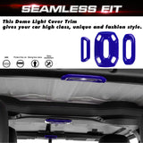 x xotic tech Dome Light Cover Trim Set Decoration Compatible with Jeep Wrangler JL JLU 2018-2023 & Gladiator JT 2020-2023 Interior Accessories(3Pcs)