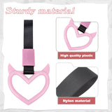 x xotic tech JDM Devil Shaped Tsurikawa Subway Train Bus Handle Straps Drift Charm Rear Bumper Warning Loops Ring for Cars, SUV Interior Exterior Decoration