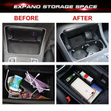 Set Console Armrest Storage Box Water Cup Holder For Mercedes Benz C GLC Class