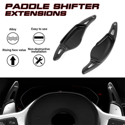 Aluminum Paddle Shifter Extension For BMW 3 4 5 6 7 Series G20 G22 G30 G32