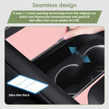 Center Console Wrap Cover Kit For Tesla Model 3 Highland Model Y Juniper 2025+