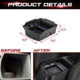 For Kia Seltos 2020-2023 Center Armrest Box Storage Coin Holder Phone Organizer