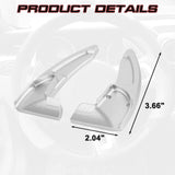 Black Forged ABS Paddle Shifter Extension For Dodge Charger Chrysler 300 2015-21