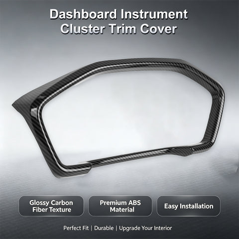 Wood/ Carbon Look Dashboard Meter Panel Frame Cover For Honda CRV 6th Gen 2023+