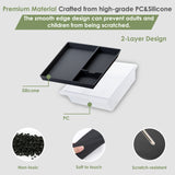 Center Console Organizer Tray Hidden Storage Box For Tesla Model 3/Y 2025 2026