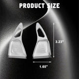 Aluminum Paddle Shifter Extension Decor Cover For Chevy Silverado GMC Sierra