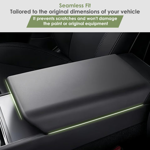 TPE Console Armrest Box Protective Cover For Tesla Model 3 2024+ Model Y 2025+
