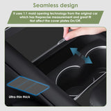 Center Console Wrap Cover Kit For Tesla Model 3 Highland Model Y Juniper 2025+