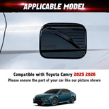 Car Fuel Tank Cover Trim Oil Gas Cap Exterior Decor For Toyota Camry 2025 2026