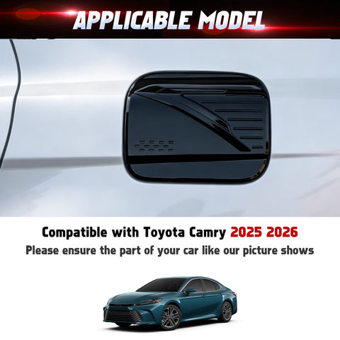 Car Fuel Tank Cover Trim Oil Gas Cap Exterior Decor For Toyota Camry 2025 2026