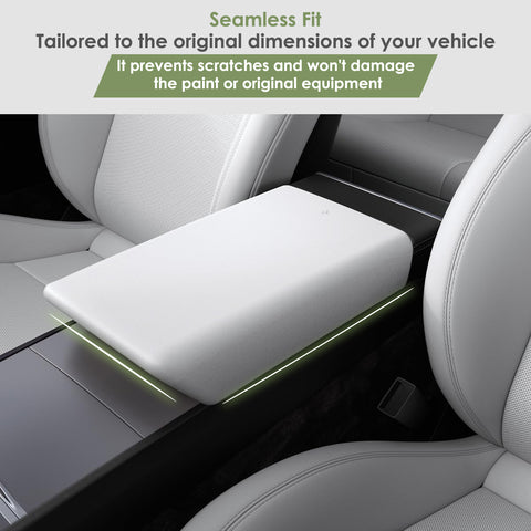 TPE Console Armrest Box Protective Cover For Tesla Model 3 2024+ Model Y 2025+
