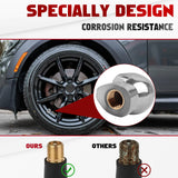 Skull Style Tire Stem Valve Caps Wheel Valve Covers Car Dustproof Tires Cap 8pcs