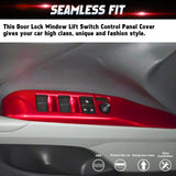 4pcs/Set Window Lift Switch Panel Overlay Trim Fit Toyota Camry 8th Gen 2018-25