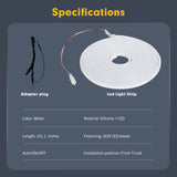 For Tesla Model S 2018-2020 Front Trunk Led Flexible Ambient Lights Decoration