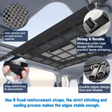 Adjustable Car Overhead Storage Mesh Organizer Net Truck SUV Camping Accessories