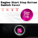 Alloy Engine Start Stop Push Button Cover For Dodge Charger Challenger 2010-2022