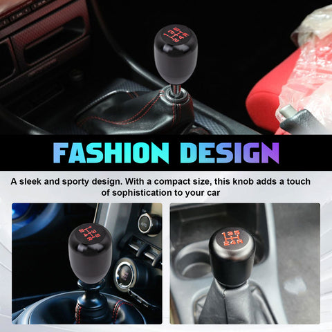 JDM Universal Aluminum 5 Speed Manual Car Gear Stick Shift Knob Shifter Lever
