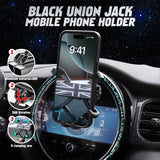 This listing is for 1 piece of Union Jack 5 Clamping Arm Mobile Phone Holder
