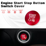Alloy Engine Start Stop Push Button Cover For Dodge Charger Challenger 2010-2022