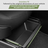 Front Seat Underseat Storage Box Organizer Accessories For Tesla Model Y Juniper