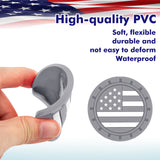 2.75 Inches USA Flag Style Anti Slip Drink Cup Holder Insert Mat Universal Fit