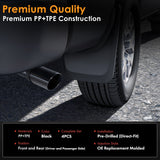 x xotic tech Mud Flaps Splash Guard Compatible with Nissan Frontier PRO-X/PRO-4X 2022-2027, No Drill Front & Rear Mudguards Fender Protector Set w/Hardware Pickup Truck Accessories(4PCS)