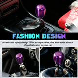 JDM Universal Aluminum 5 Speed Manual Car Gear Stick Shift Knob Shifter Lever