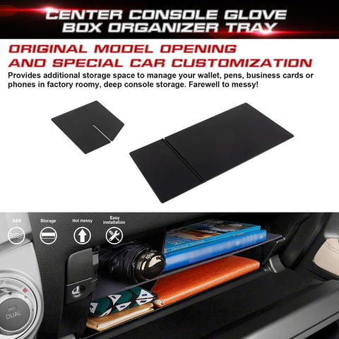 1X Glove Box Storage Organizer Divider For Toyota 4Runner Lexus GX 460 2010-2023