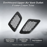 Wood/ Carbon Look Dash Side AC Vent Outlet Cover Accessories For Honda CRV 2023+