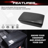 x xotic tech Center Console Armrest Box Panel Cover Protector, Carbon Fiber ABS,  Compatible with Honda CR-V CRV 2023-up Interior Accessories