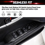 4pcs/Set Window Lift Switch Panel Molding Trim Fit Toyota Camry XV70 2018-2025