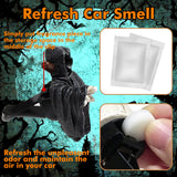 Skull Car Air Fresheners Vent Clips for Halloween Car Interior Decorations