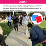 x xotic tech Gonggi Korean Game, Korean Folk Game Set, Korean Traditional Play Game- Jebi chagi, Gong-gi, Biseokchigi, Paeng-y, DDAKJI, Family Travel Party Games