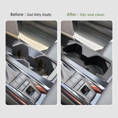 Front Center Console Dual Water Cup Holder Insert For Toyota Camry 2025 2026