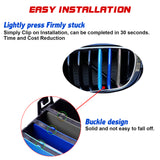 M Tri-Color ABS Insert Trim Front Kidney Grill For BMW X3 2011-2017 X4 2014-2018