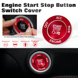 Keyless Engine Push Start Button & Surrounding Ring For Dodge Charger Challenger