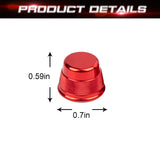 x xotic tech 5PCS Sports Aluminum Air Conditioner Vent/Opening Knob Decoration Covers Compatible with Mercedes W205 C-Class C180 C250 C300 C350 C400 C63 AMG 2015-2021, GLC Class 2016-2022