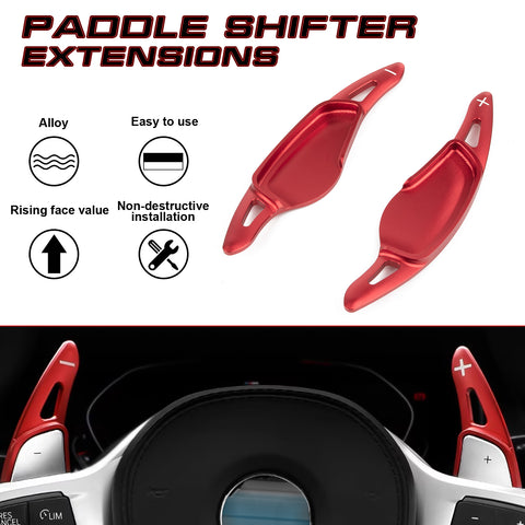 Aluminum Paddle Shifter Extension For BMW 3 4 5 6 7 Series G20 G22 G30 G32