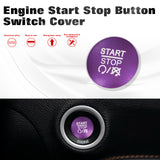 Alloy Engine Start Stop Push Button Cover For Dodge Charger Challenger 2010-2022