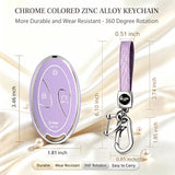 5/7 Button TPU Key Fob Cover Case w/Keychain For Hyundai Santa Fe Tucson Sonata