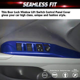 4pcs/Set Window Lift Switch Panel Overlay Trim Fit Toyota Camry 8th Gen 2018-25