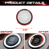 Red Engine Start Switch Push Button Crystal Cover For BMW 3 5 Series X1 X3 X5 X6