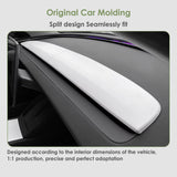 2pcs/Set Dashboard Panel Wrap Decor Cap for Tesla Model 3/Y Highland Juniper