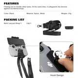 x xotic tech No Disassembly Tablet Holder Compatible with RC-N1/RC-N2/RC-N3 Controller of DJI Flip/Neo/Mini 4K/ 2 SE/Air 3/ Mini 3/4 Pro, Foldable Smartphone Ipad Stand Mount Holder Bracket Lanyard